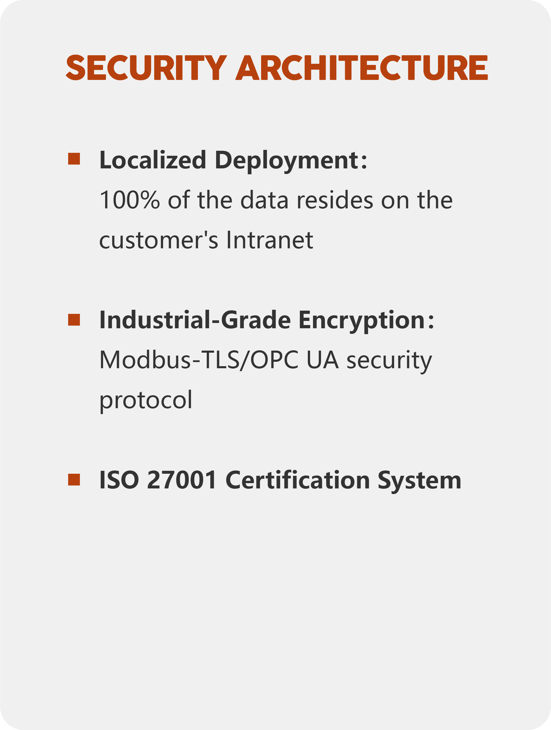 Security Architecture